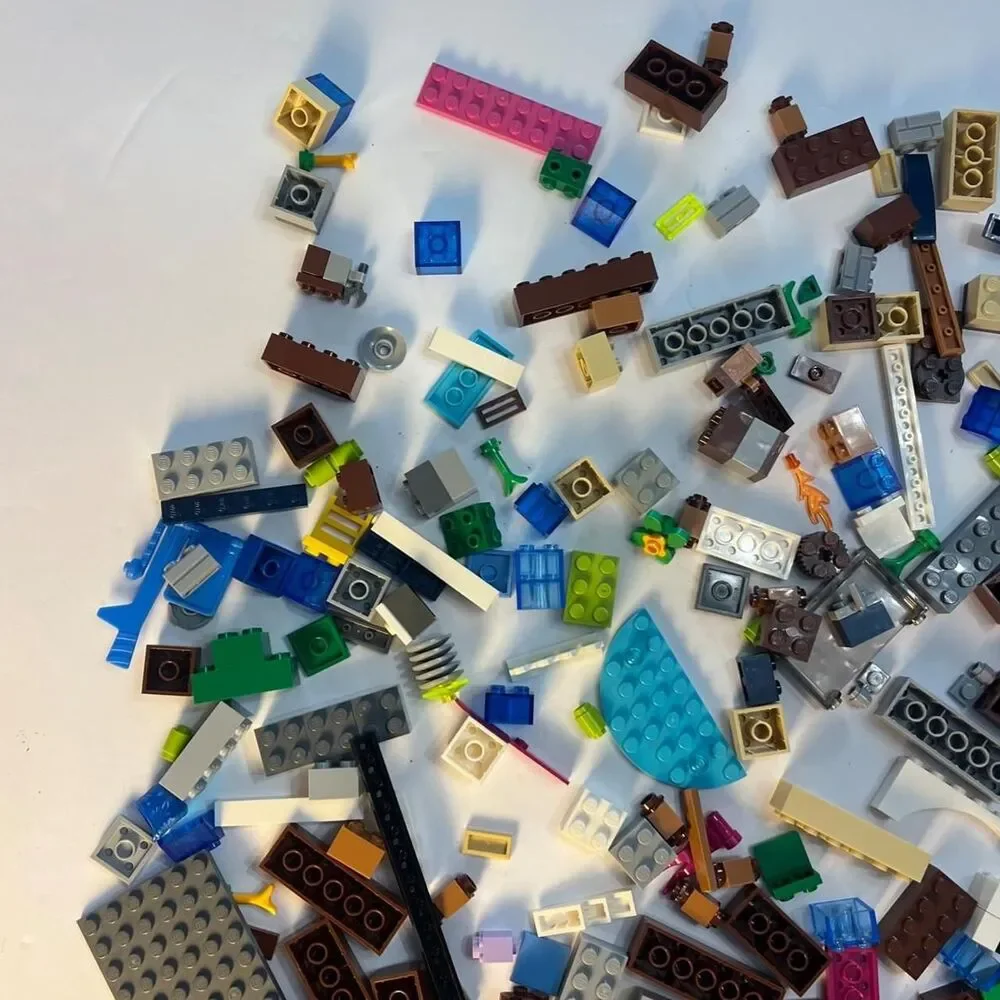 LEGO Bulk Lot of Assorted Bricks & Pieces Mixed Colors Genuine Building Blocks